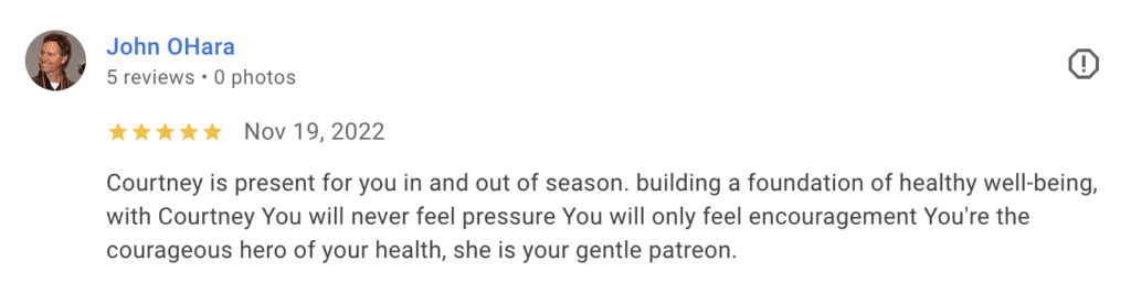 Client Reviews John